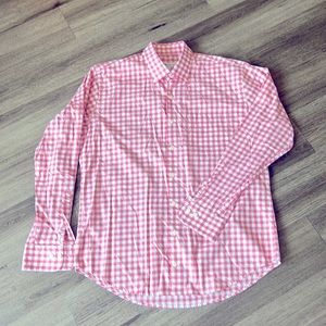 Peter Millar size large button down long sleeve shirt